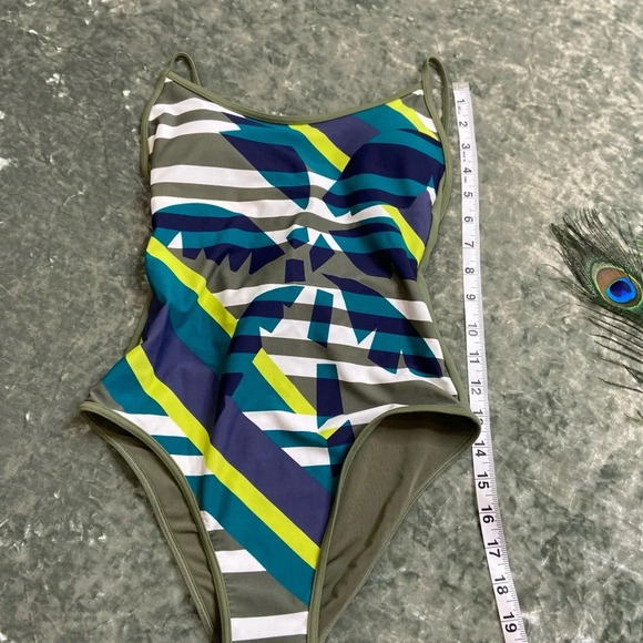 Aerie Palm Tree One Pice Swimsuit - Picture 5 of 7